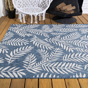 Nevis Palm Frond Indoor/outdoor Area Rug